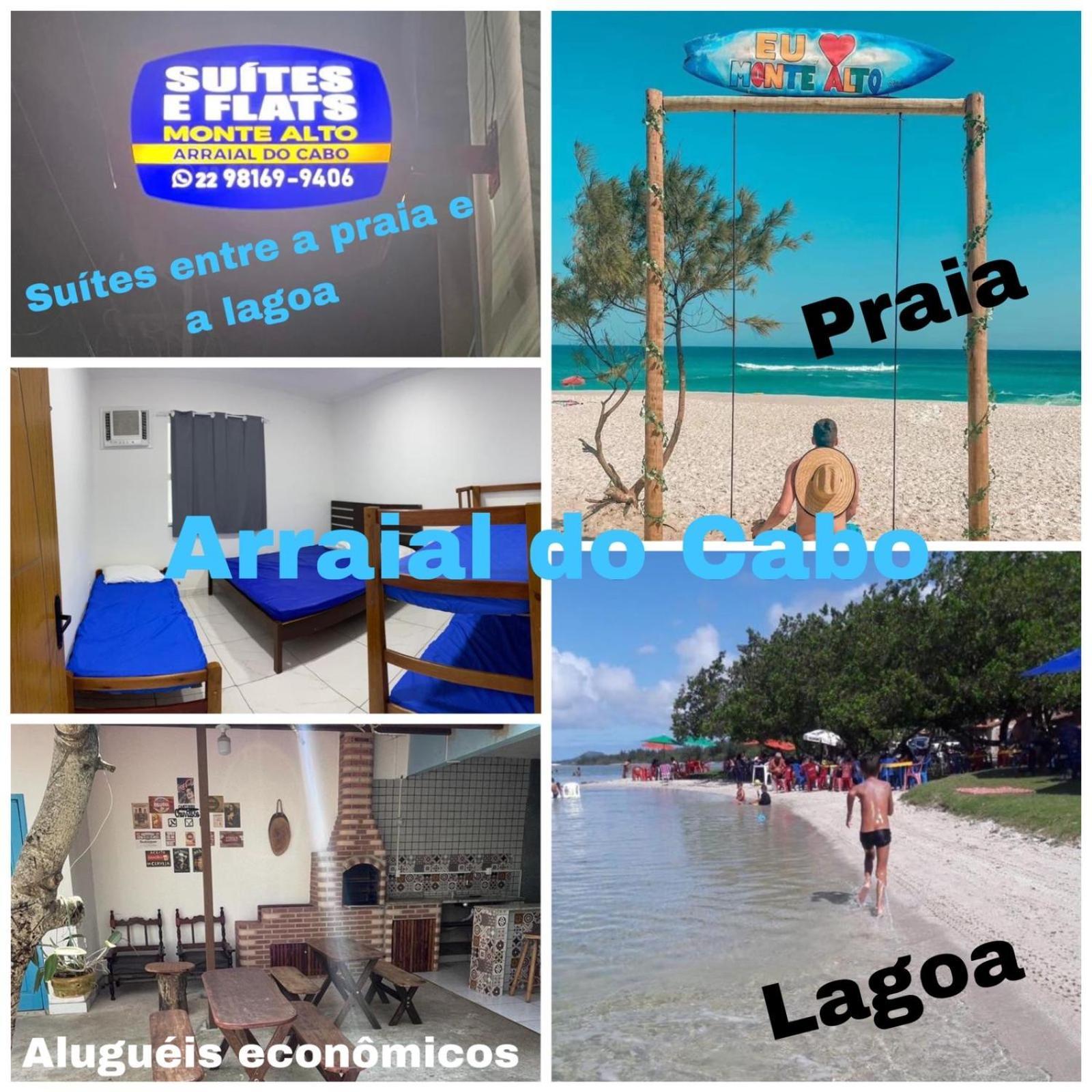 Suites E Flats Monte Alto Араял до Кабо Екстериор снимка